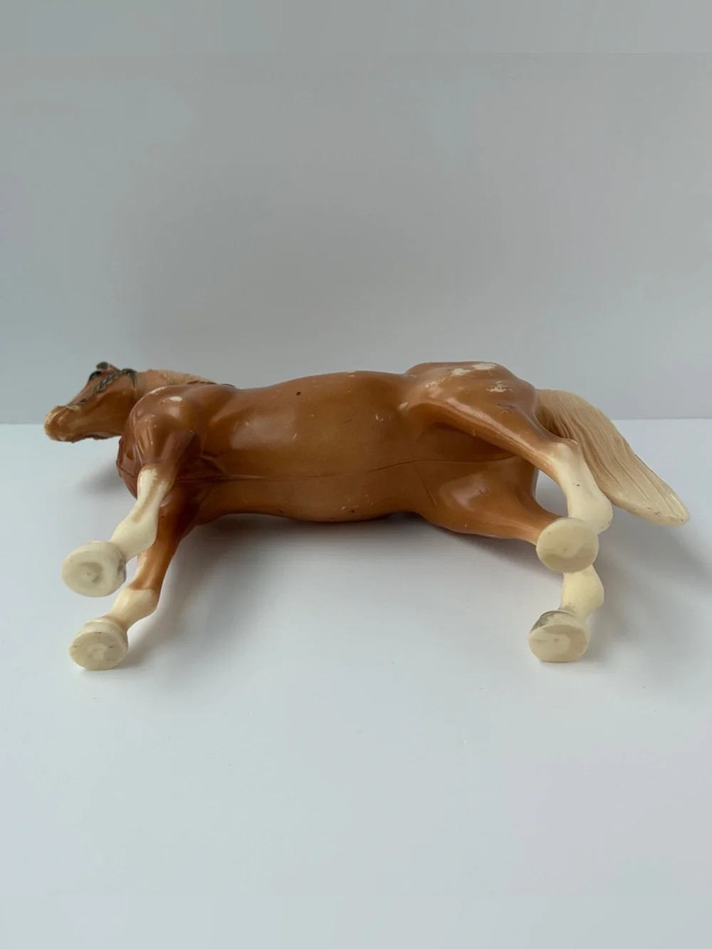 Vintage Breyer Western Pony - Palomino w/ Molded Bridle & Breast Collar